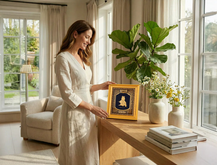 Laddu Gopal  | 24KT Gold frame