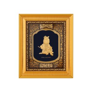 Laddu Gopal 24kt Gold Foil Frames