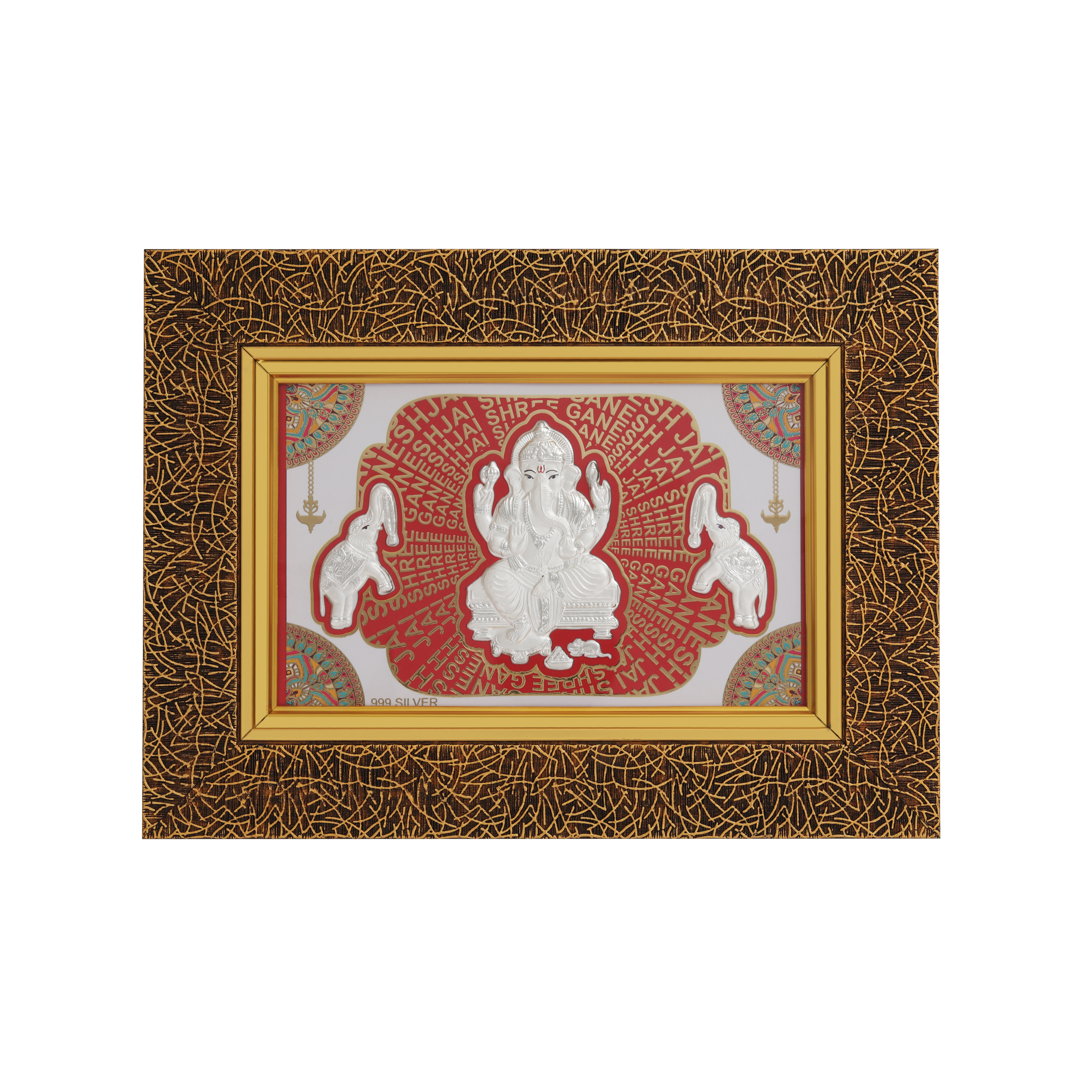 Ganeshji Frame 999 Pure Silver